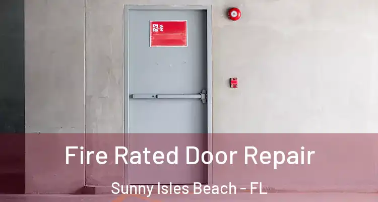  Fire Rated Door Repair Sunny Isles Beach - FL