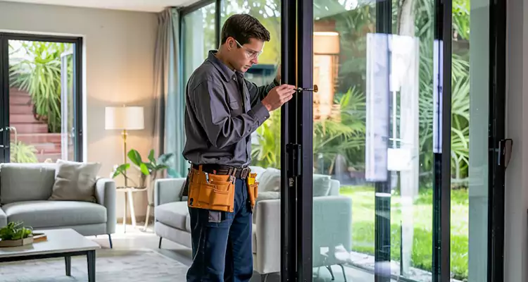 Sliding Door Jamb Lock Repair in Sunny Isles Beach, FL