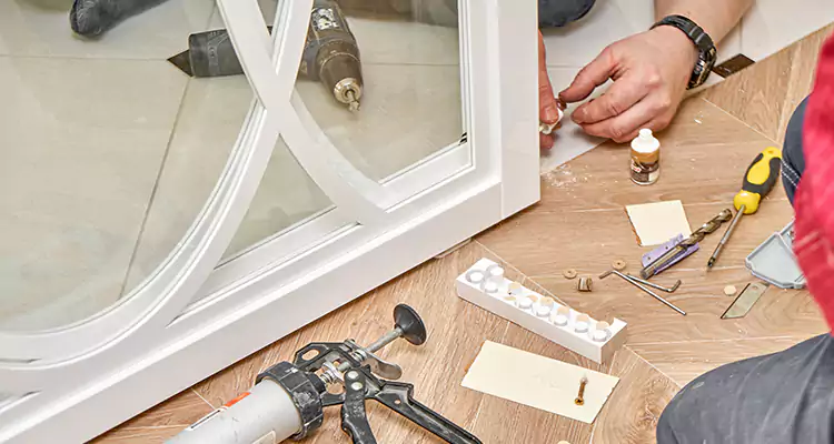 Interior Patio Door Casing Repair in Sunny Isles Beach, FL