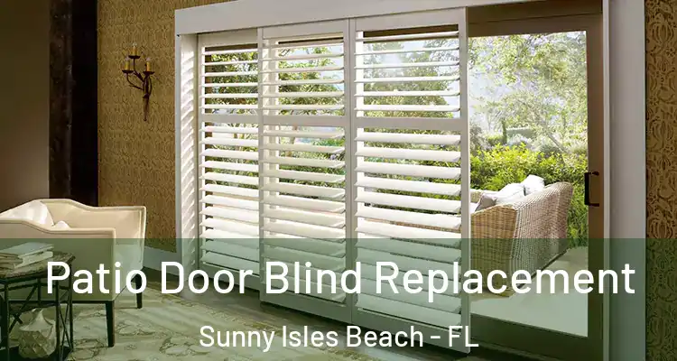  Patio Door Blind Replacement Sunny Isles Beach - FL